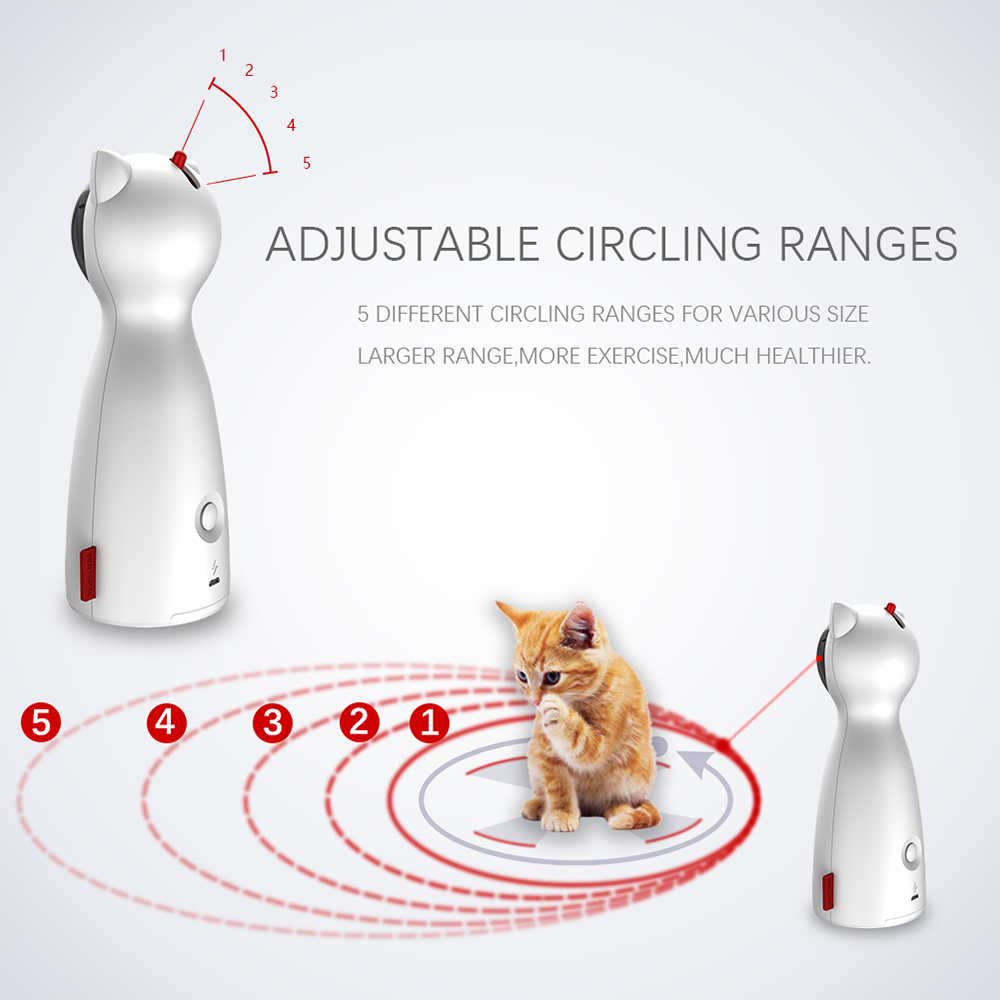 PetZen Smart Laser Play™ – Automatic Cat Toy